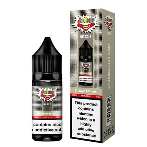 Joker Nic Sall 10ml | Pack of 10 Available In Strawberry Kiwi Flavour 