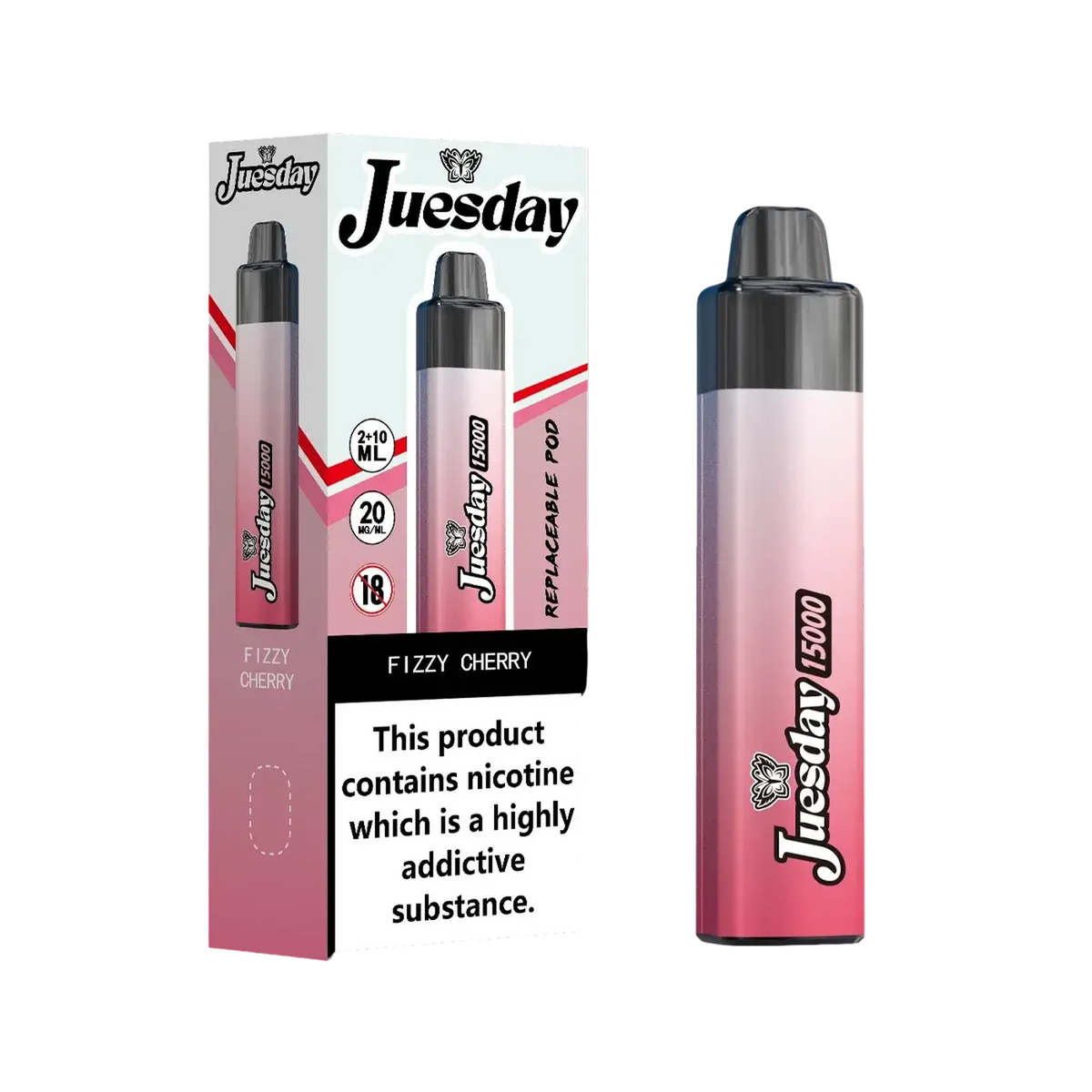 Juesday 15000 Puffs Prefilled Vape Kit - Box of 10