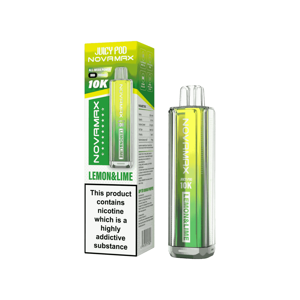 Juicy Pod Novamax 10k Prefilled Pod Vape Kit - Pack of 5