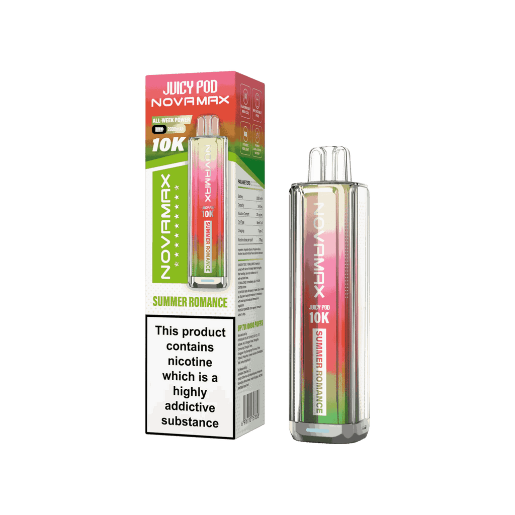Juicy Pod Novamax 10k Prefilled Pod Vape Kit - Pack of 5