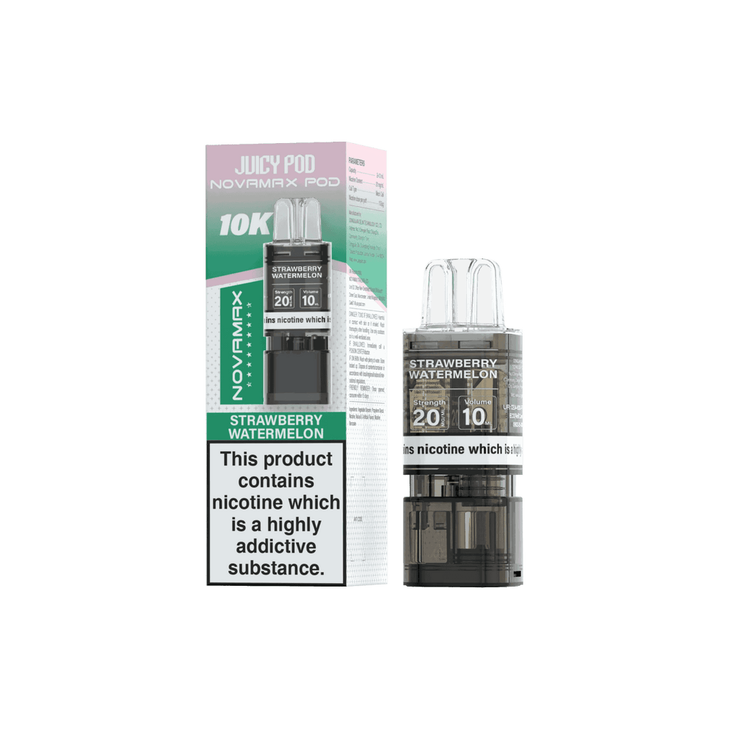 Juicy Pod Novamax 10K Replacement Pods - Pack of 10