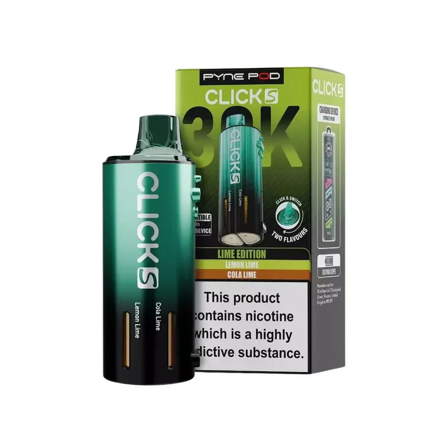 Pyne Pod Click S 30K Prefilled Replacement Pods - Box of 5