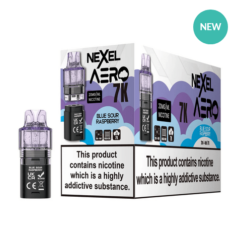 Nexel Aero 7K Prefilled Replacement Pods - Pack of 10