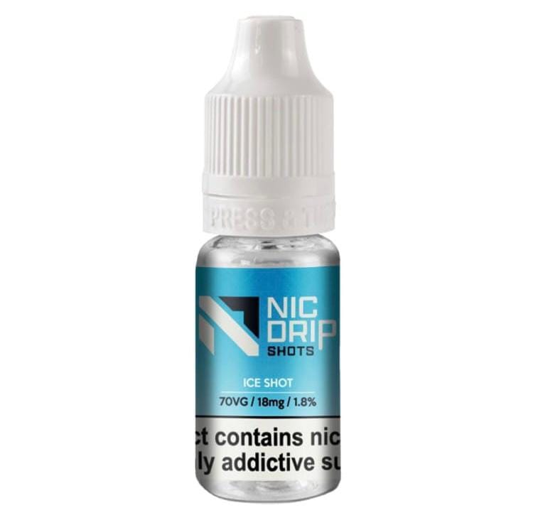Nic Drip Ice Shot 70VG 18mg | Vape Nicotine Booster
