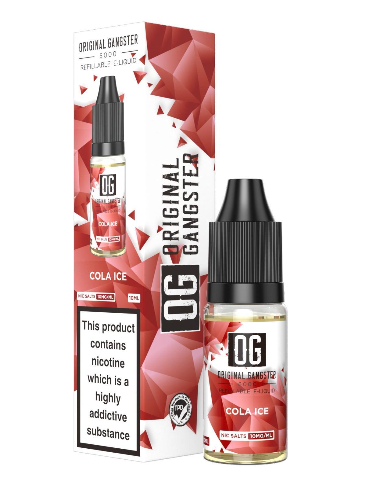 OG Original Gangster 6000 Salt 10ml ( Box of 10 ) - #Simbavapeswholesale#