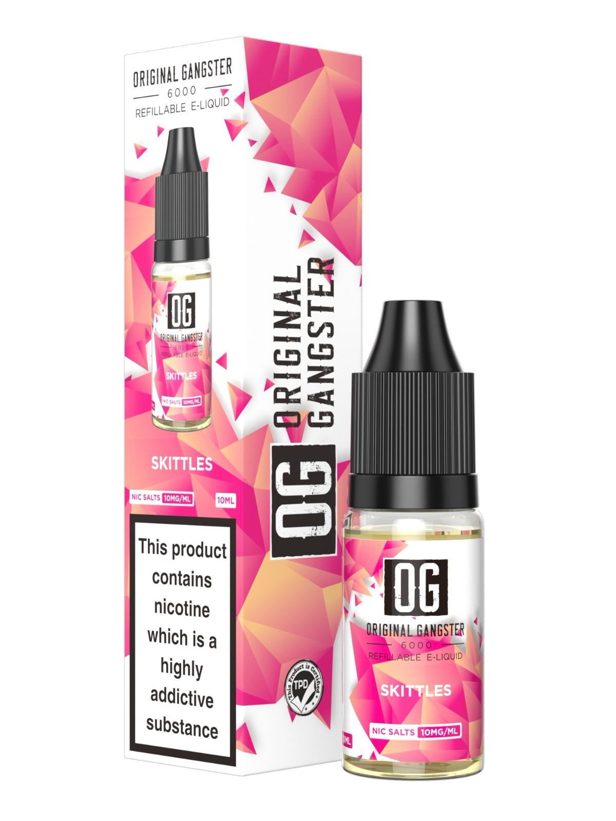 OG Original Gangster 6000 Salt 10ml ( Box of 10 ) - #Simbavapeswholesale#