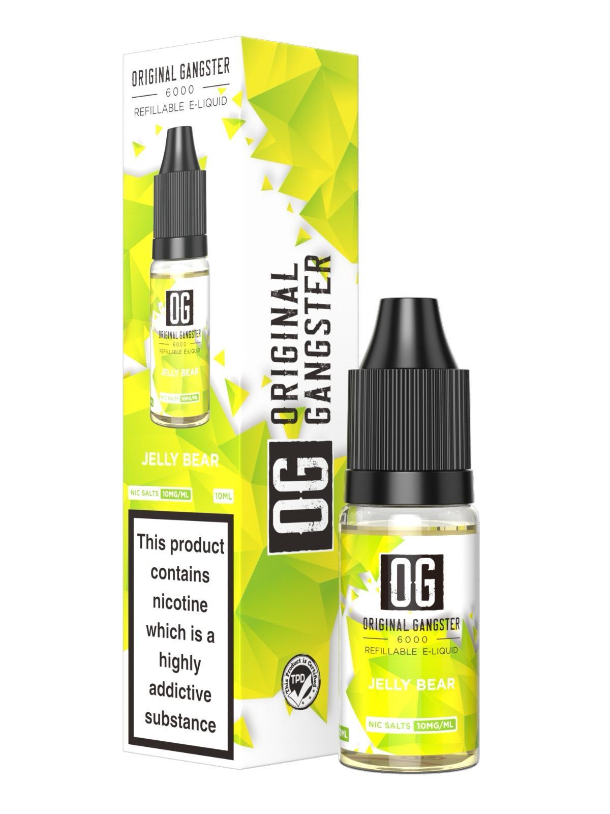 OG Original Gangster 6000 Salt 10ml ( Box of 10 ) - #Simbavapeswholesale#