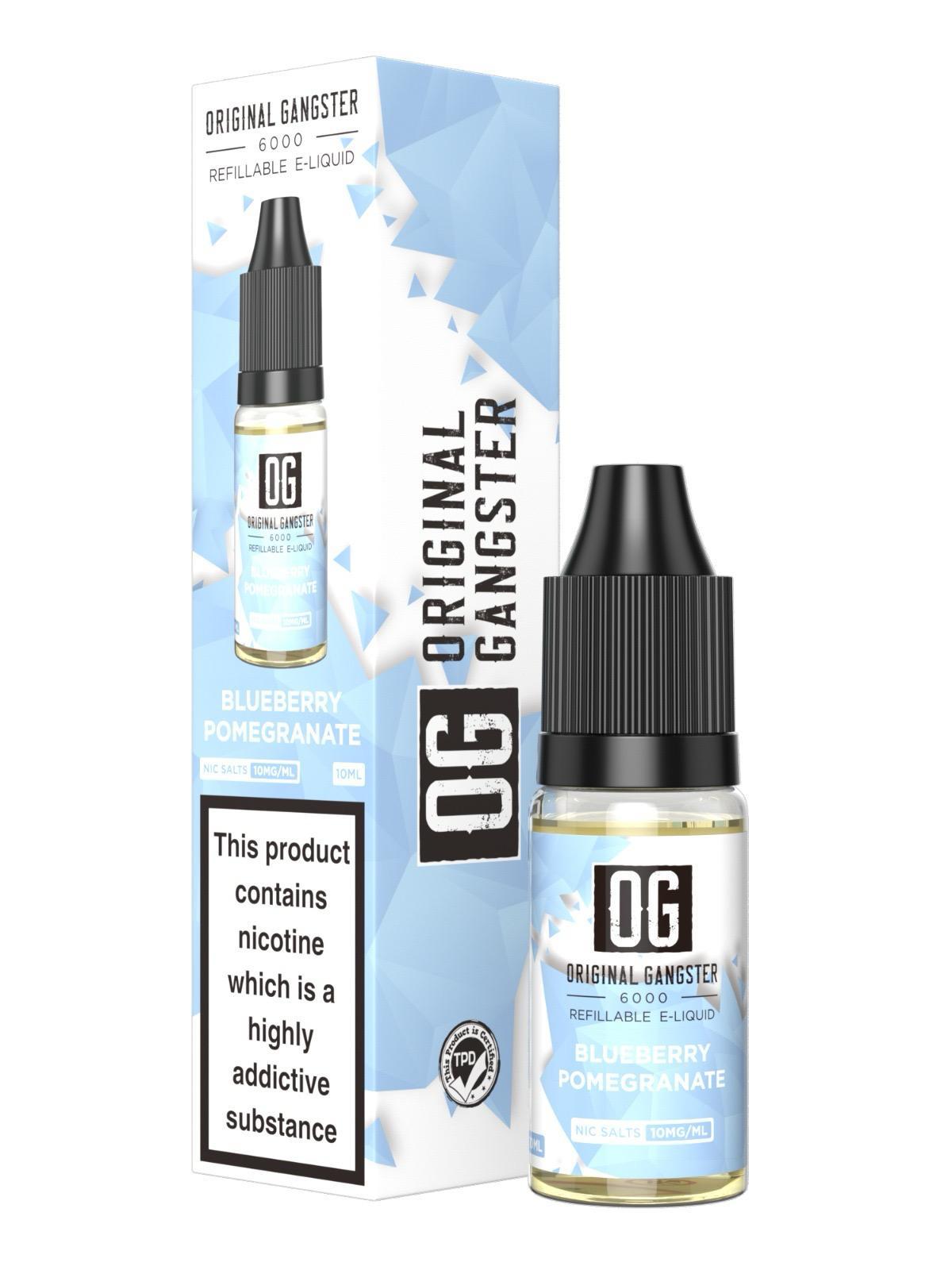 OG Original Gangster 6000 Salt 10ml ( Box of 10 ) - #Simbavapeswholesale#