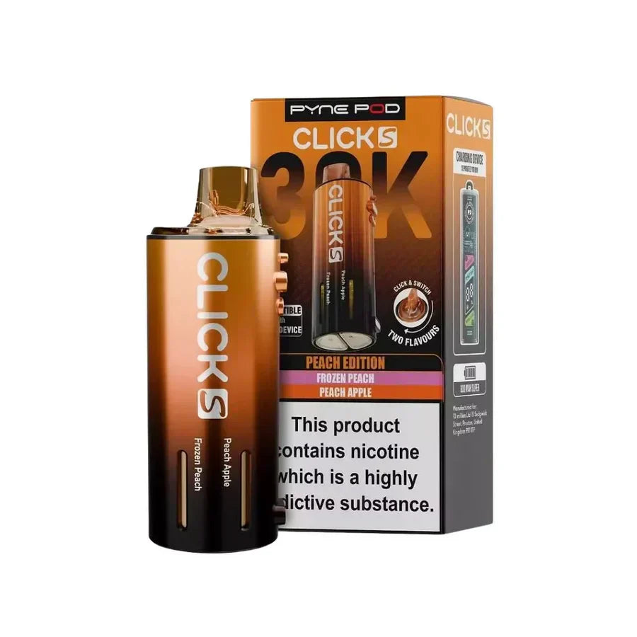 Pyne Pod Click S 30K Prefilled Replacement Pods - Box of 5