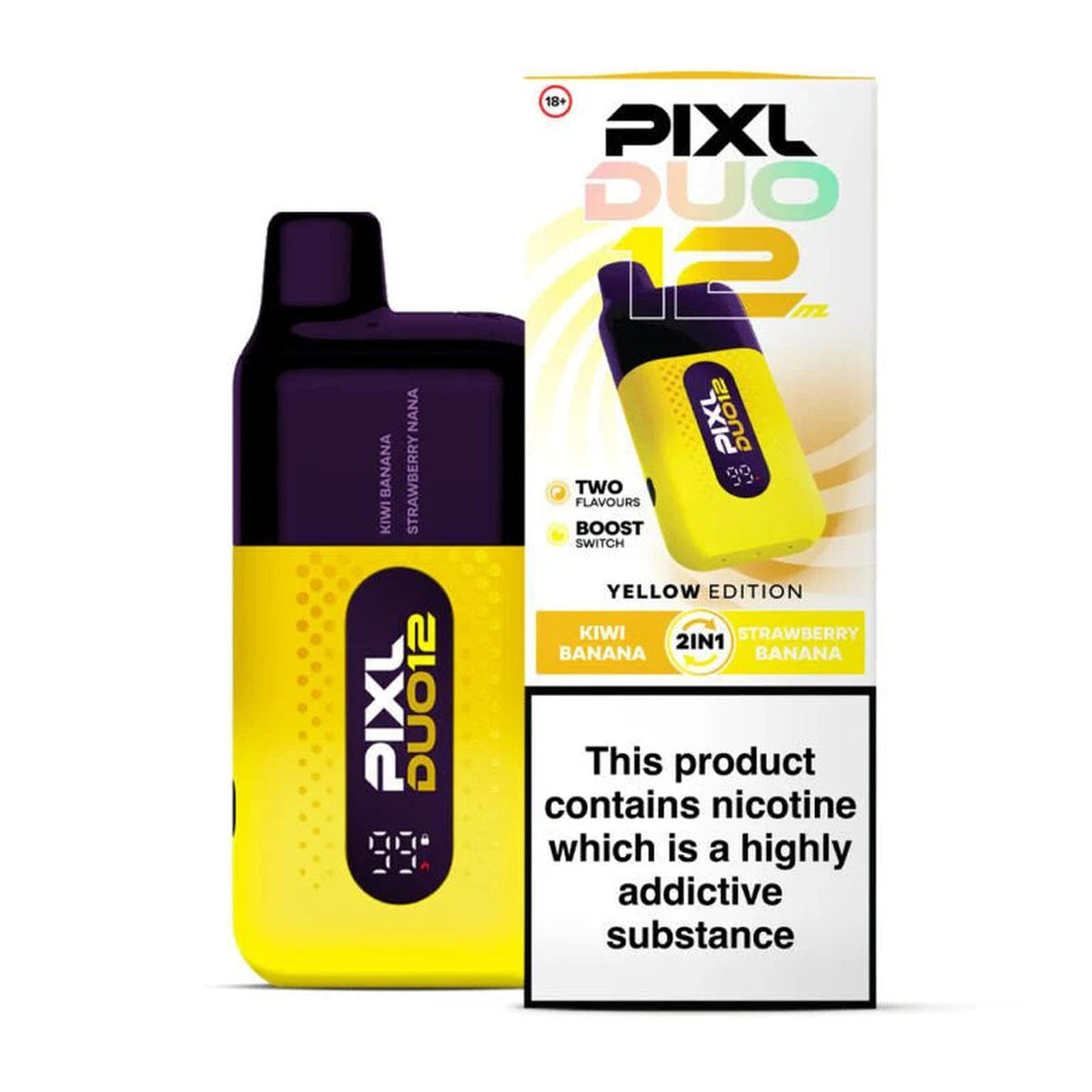 Pixl Duo 12000 Pre-Filled Pod Vape Kit - Box of 5