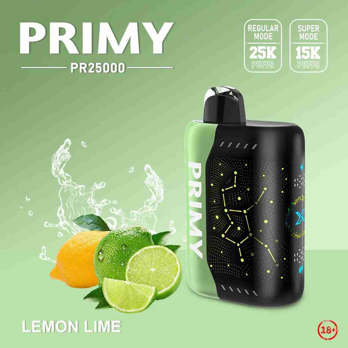 Primy PR25000 Puffs Prefilled Vape Pod Kit - Box of 5