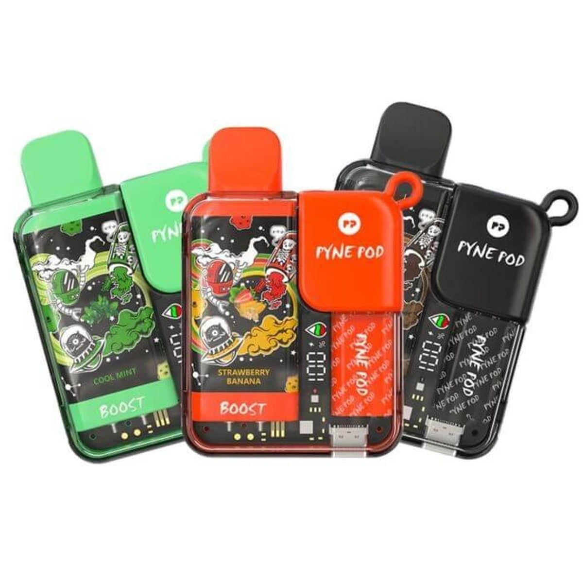 Pyne Pod Boost 8500 Puffs Prefilled Vape Pod Kit - Box of 10