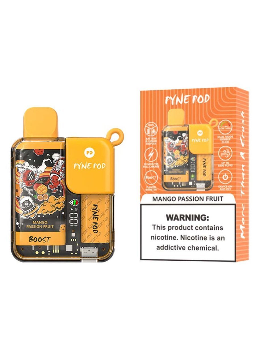Pyne Pod Boost 8500 Puffs Prefilled Vape Pod Kit - Box of 10