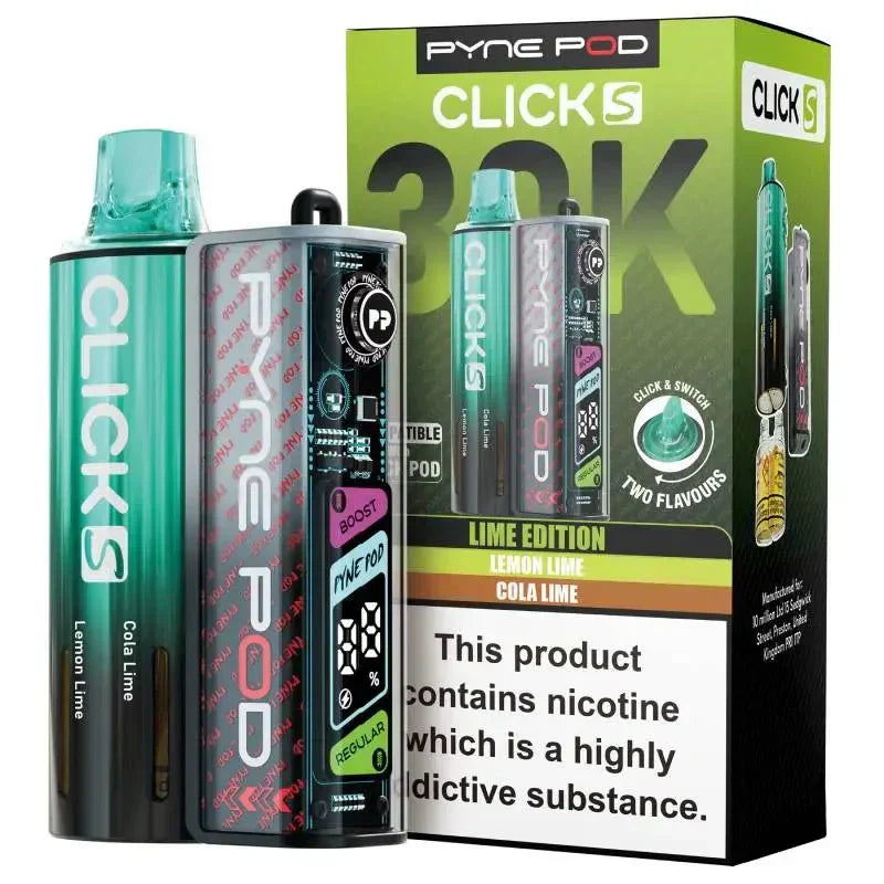 Pyne Pod Click S 30K Pod Vape Kit Pack of 5 - option1