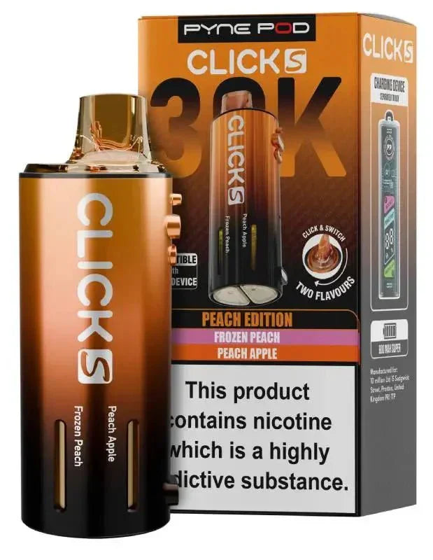 Pyne Pod Click S 30K Replacement Pods Pack of 5 - Wholesale Price !