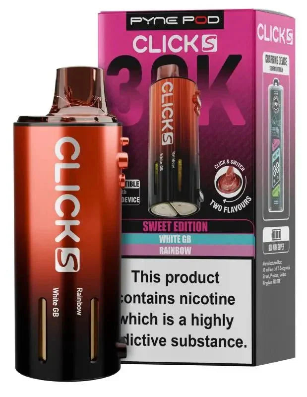 Pyne Pod Click S 30K Replacement Pods Pack of 5 - Wholesale Price !