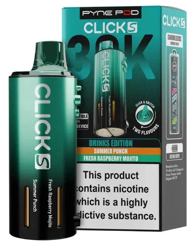 Pyne Pod Click S 30K Replacement Pods Pack of 5 - Wholesale Price !