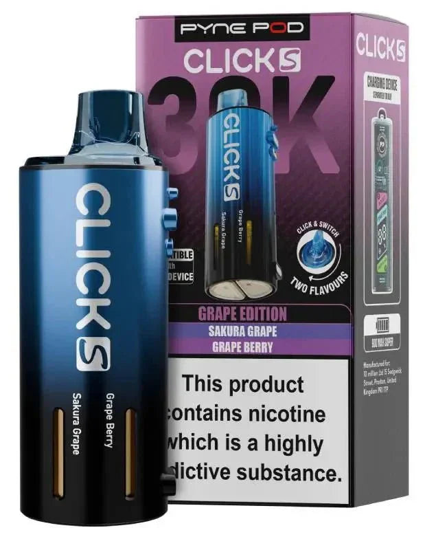 Pyne Pod Click S 30K Replacement Pods Pack of 5 - Wholesale Price !