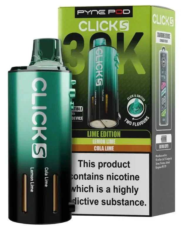 Pyne Pod Click S 30K Replacement Pods Pack of 5 - Wholesale Price !