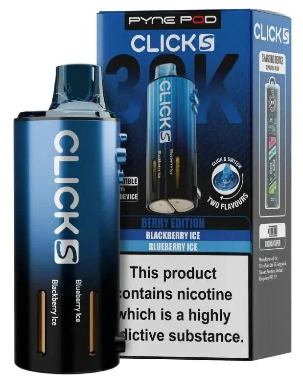Pyne Pod Click S 30K Replacement Pods Pack of 5 - Wholesale Price !