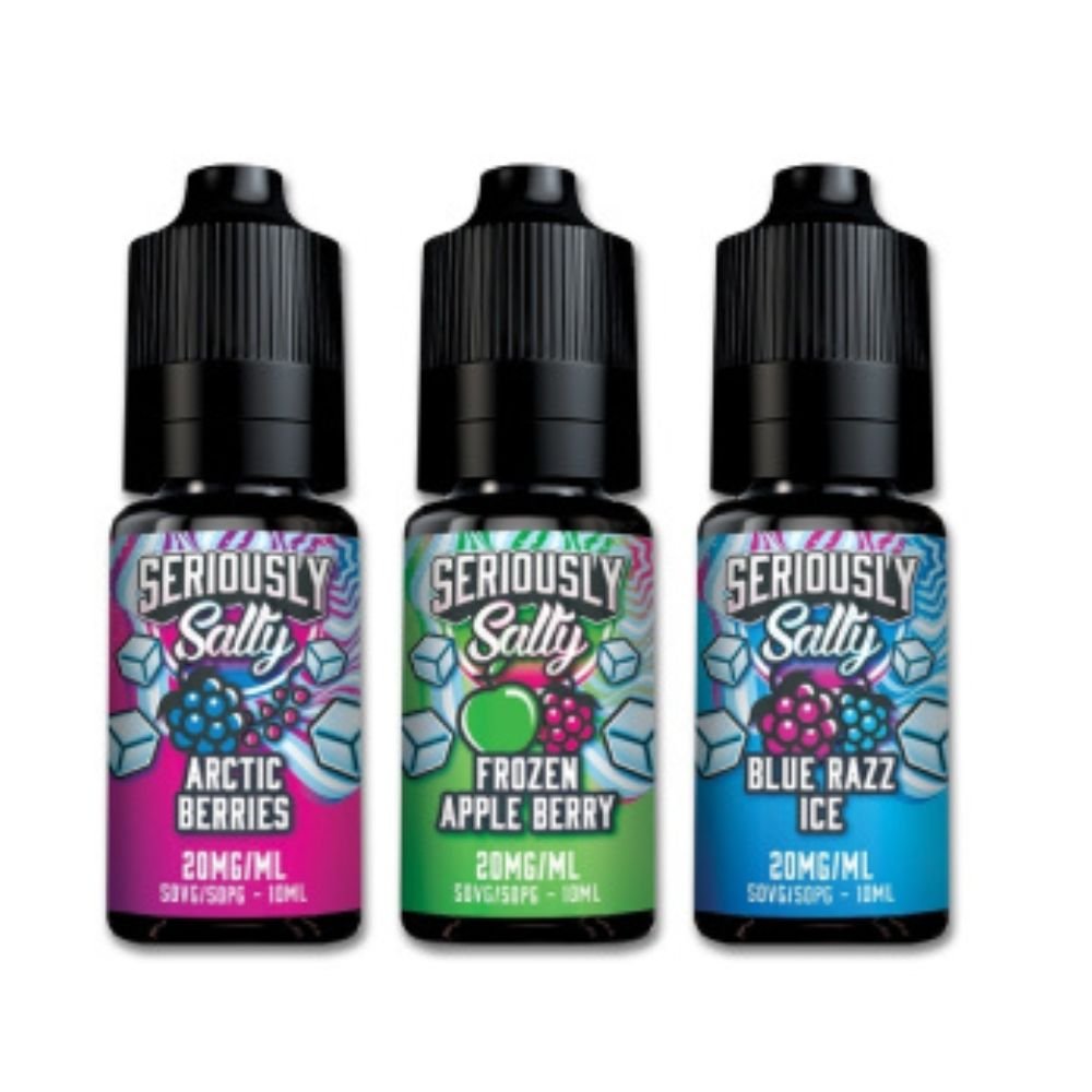 Seriously Salty 10ml Nic Salt 10mg & 20mg | Pack of 10