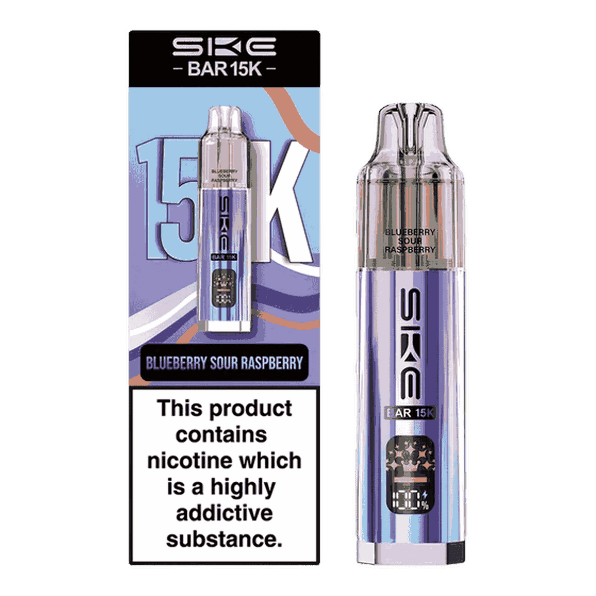 Ske Bar 15k Prefilled Pod Vape Kit Box of 5