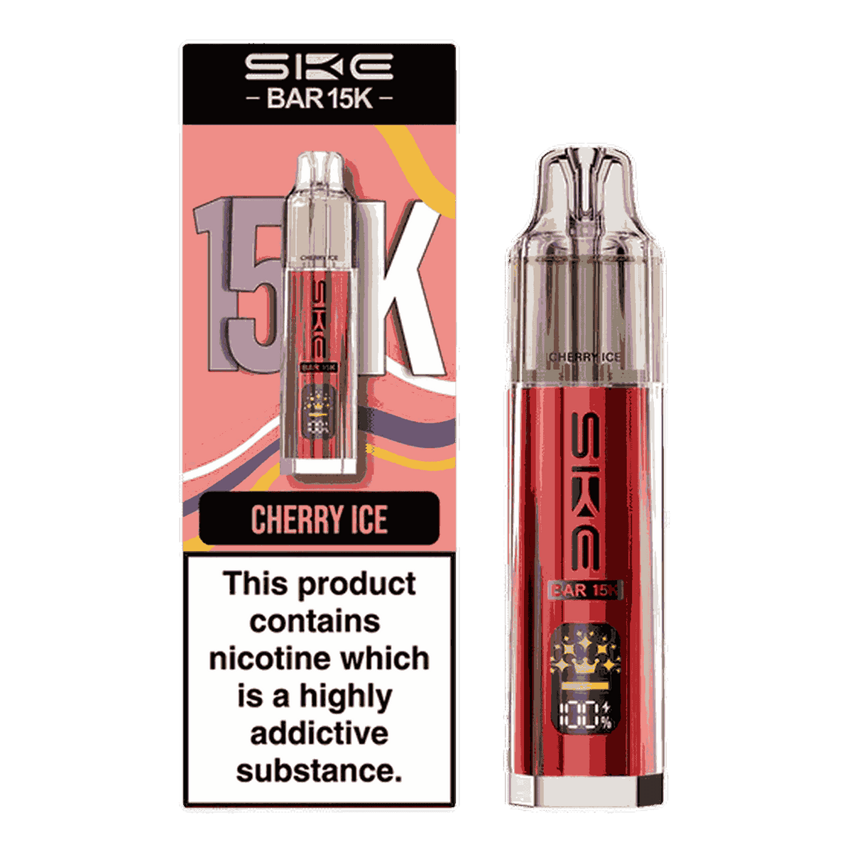 Ske Bar 15k Prefilled Pod Vape Kit Box of 5