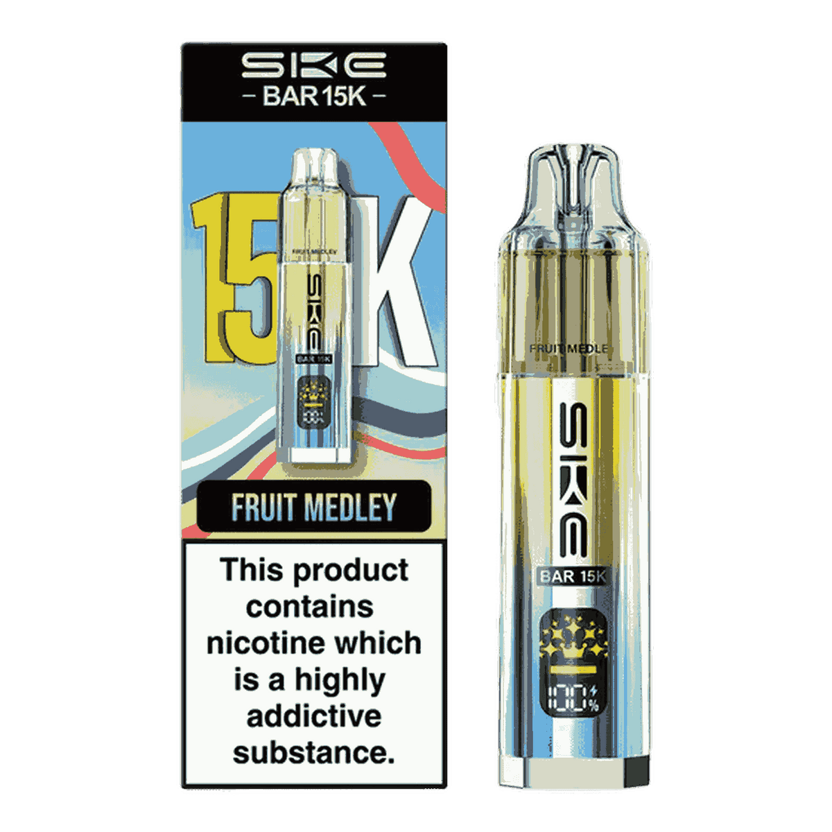 Ske Bar 15k Prefilled Pod Vape Kit Box of 5