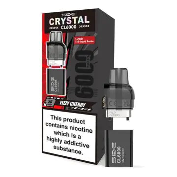 SKE Crystal CL6000 Prefilled Replacement Pods - Box of 5