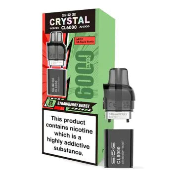 SKE Crystal CL6000 Prefilled Replacement Pods - Box of 5