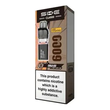 SKE Crystal CL6000 Prefilled Replacement Pods - Box of 5