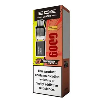 SKE Crystal CL6000 Prefilled Replacement Pods - Box of 5