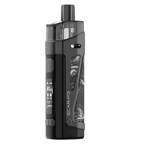 Smok Scar P3 Pod Kit, Fluid Black White Color