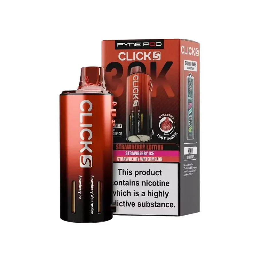 Pyne Pod Click S 30K Prefilled Replacement Pods - Box of 5