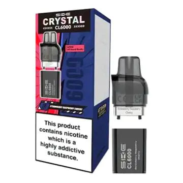 SKE Crystal CL6000 Prefilled Replacement Pods - Box of 5