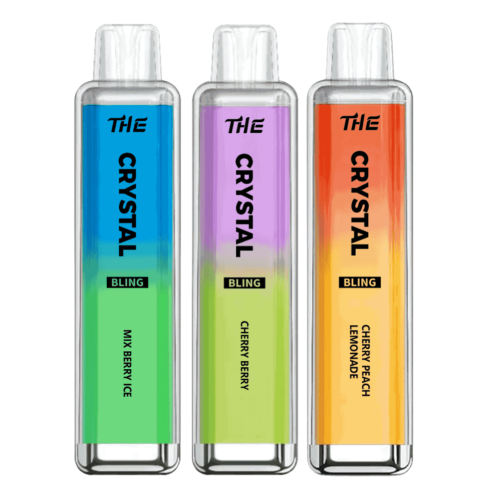 The Crystal Bling 6000 Prefilled Pod Vape Kit - Box of 10