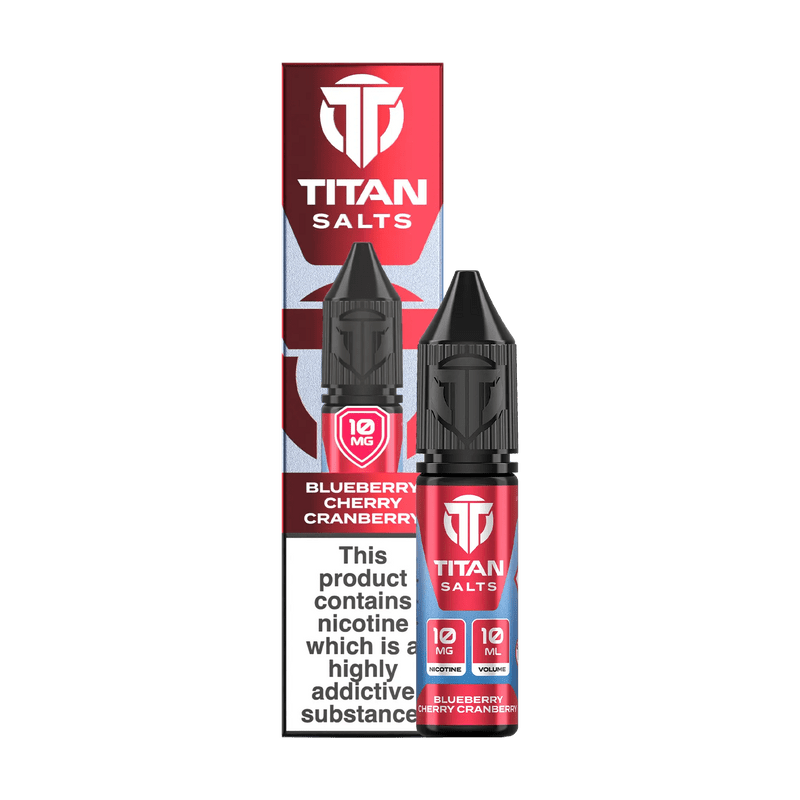 Titan Nic Salts 10ml E - liquids Pack of 10 - #Simbavapeswholesale#
