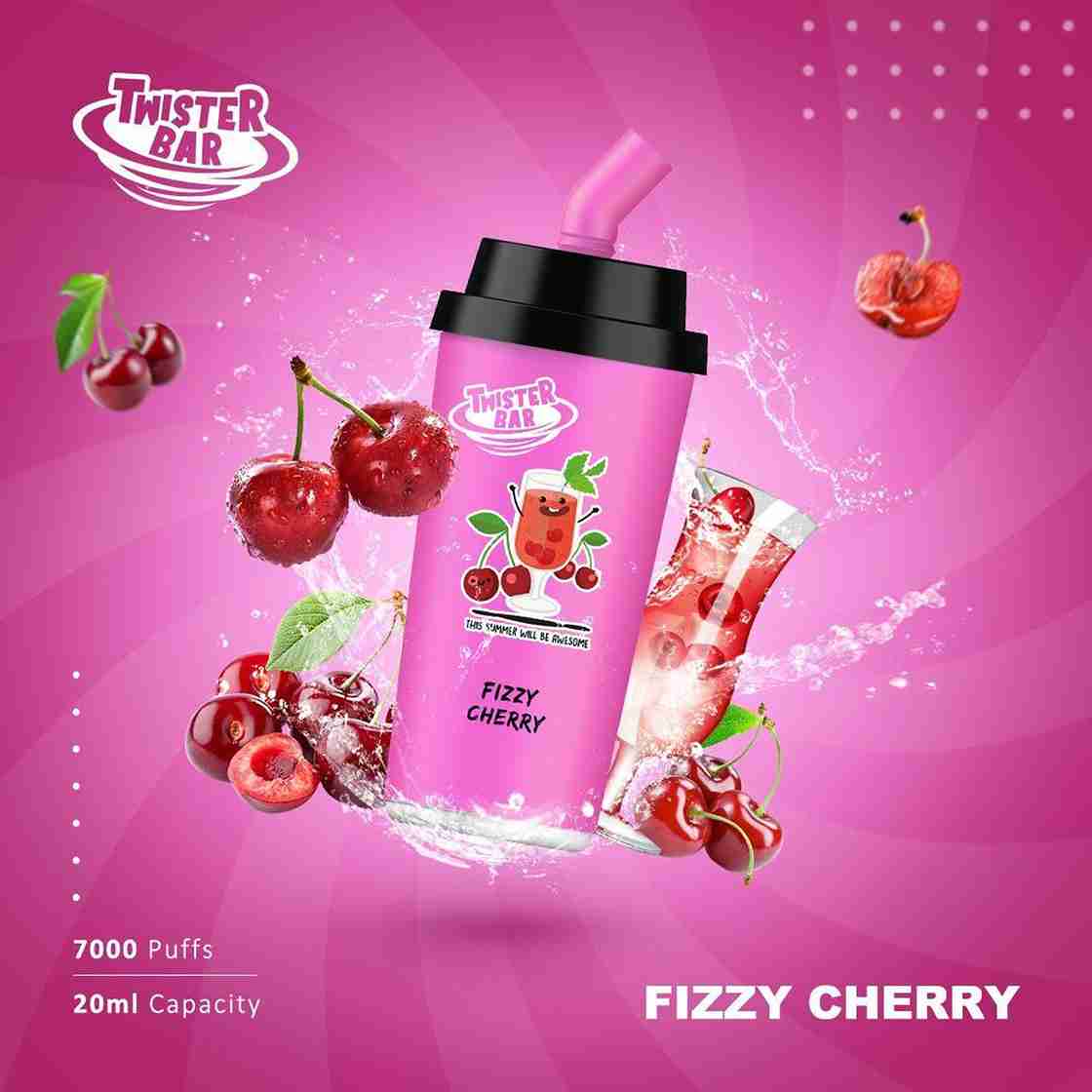 Twister Bar 7000 Puff Prefilled Vape Pod Kit - Box of 10
