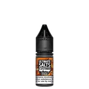 Ultimate Salts Custard 10ML Nic Salt (Pack of 10) - #Simbavapeswholesale#