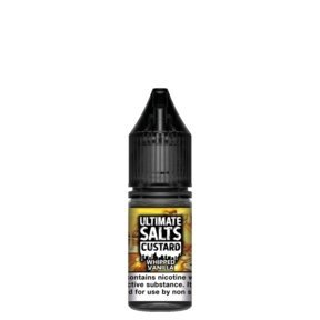 Ultimate Salts Custard 10ML Nic Salt (Pack of 10) - #Simbavapeswholesale#