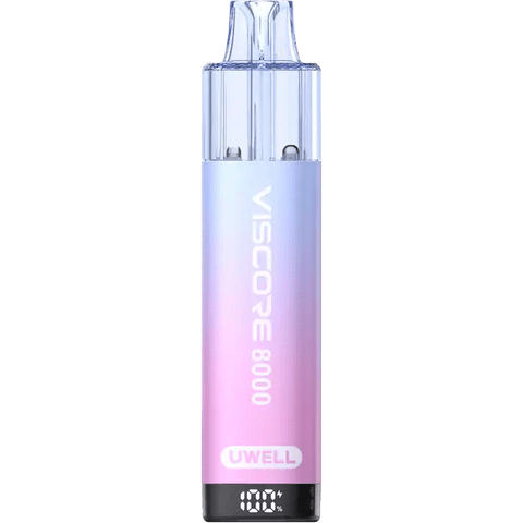 Uwell Viscore 8000 Prefilled Pod Vape Kit Pack of 5, Pink Lemonade Flavour