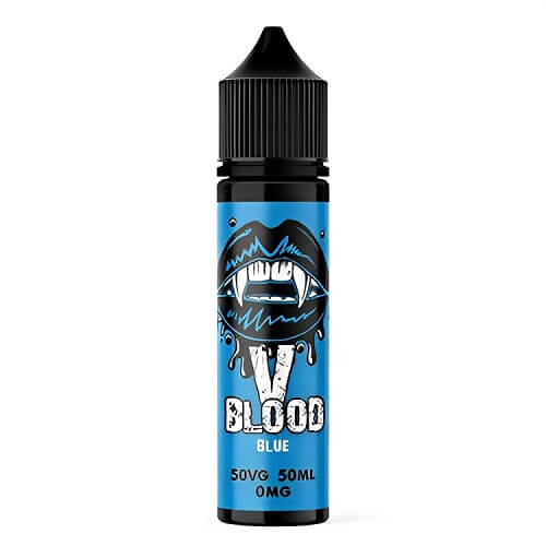 V Blood Shortfill 50ml E Liquid Vape Juice, Blue Flavour 