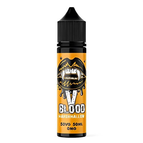 V Blood Shortfill 50ml E Liquid Vape Juice, Marshmallow Flavour 