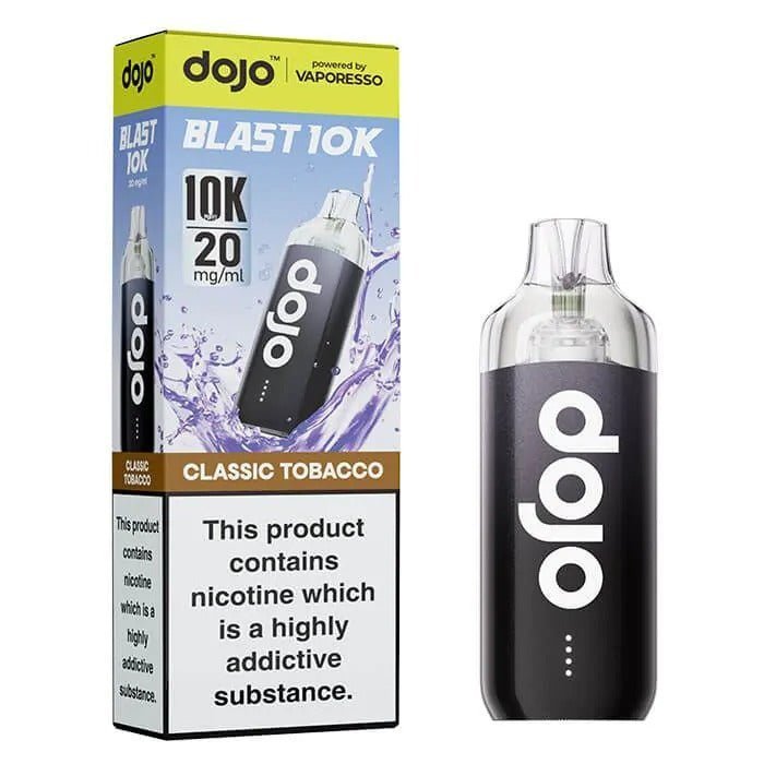 Vaporesso Dojo Blast 10k Prefilled Pod Vape Kit - Box of 5 in Classic Tobacco Flavour available 