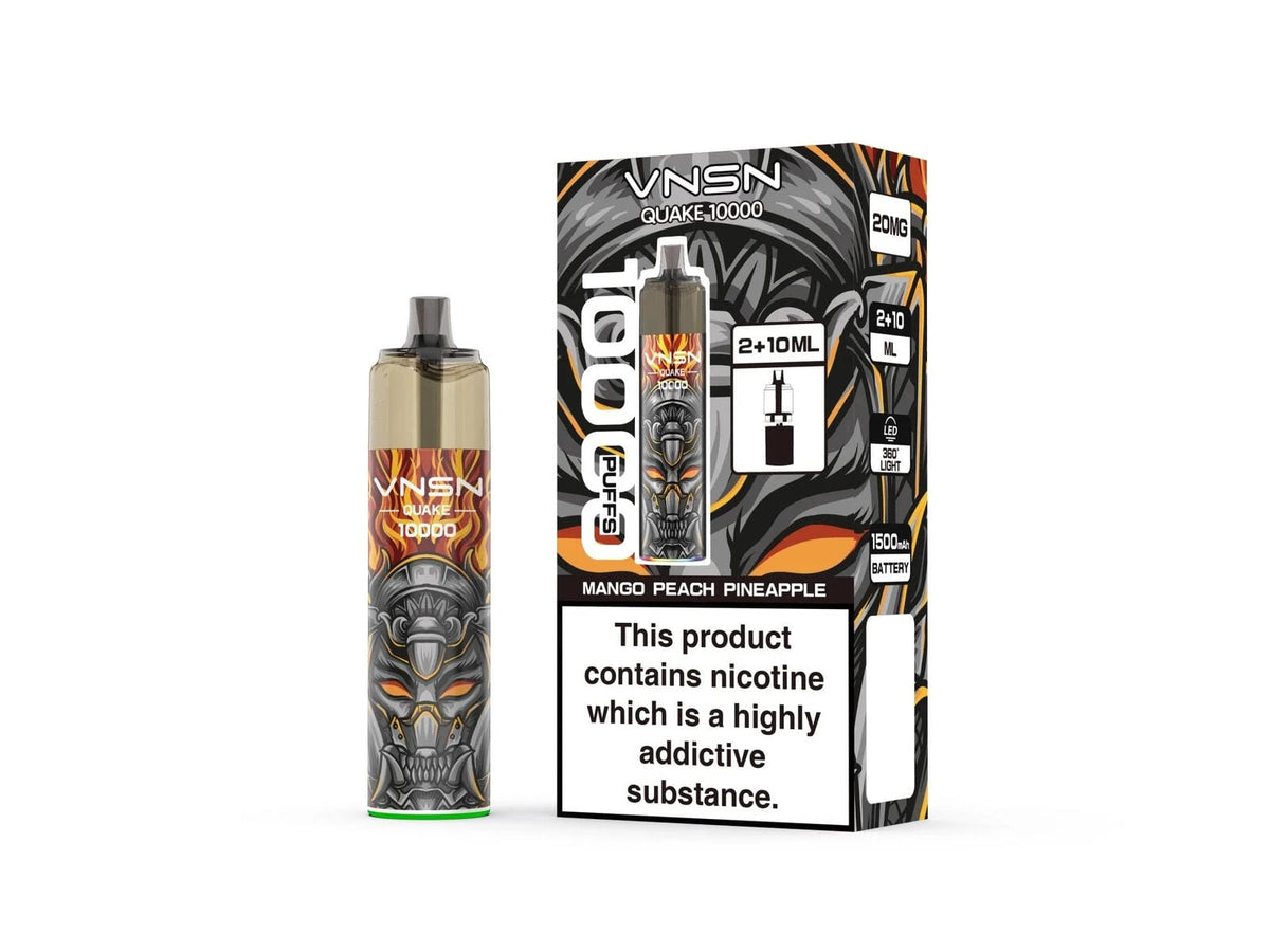 VNSN Quake 10000 Prefilled Refill Pod Vape Kit - Pack of 5