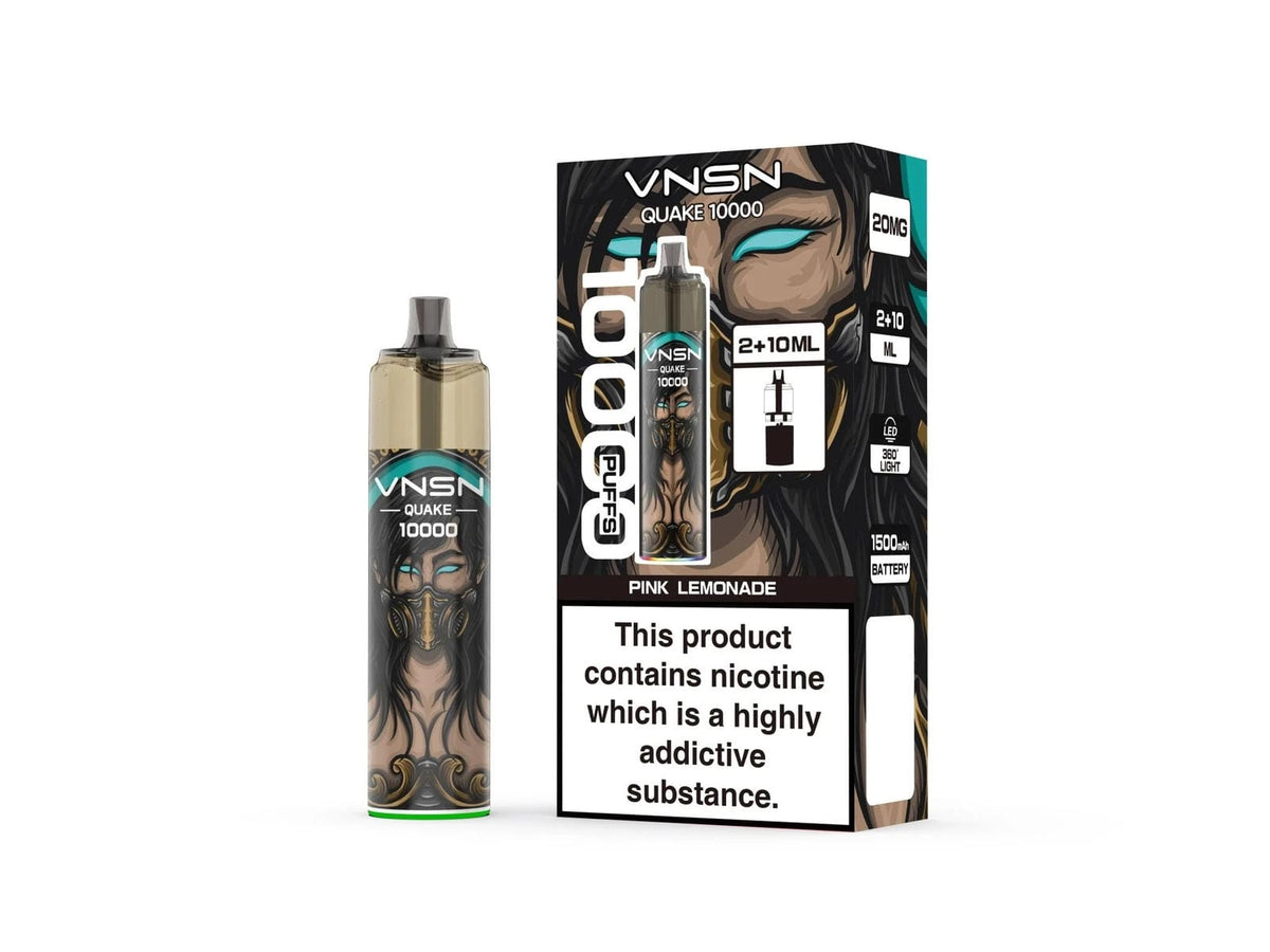 VNSN Quake 10000 Prefilled Refill Pod Vape Kit - Pack of 5