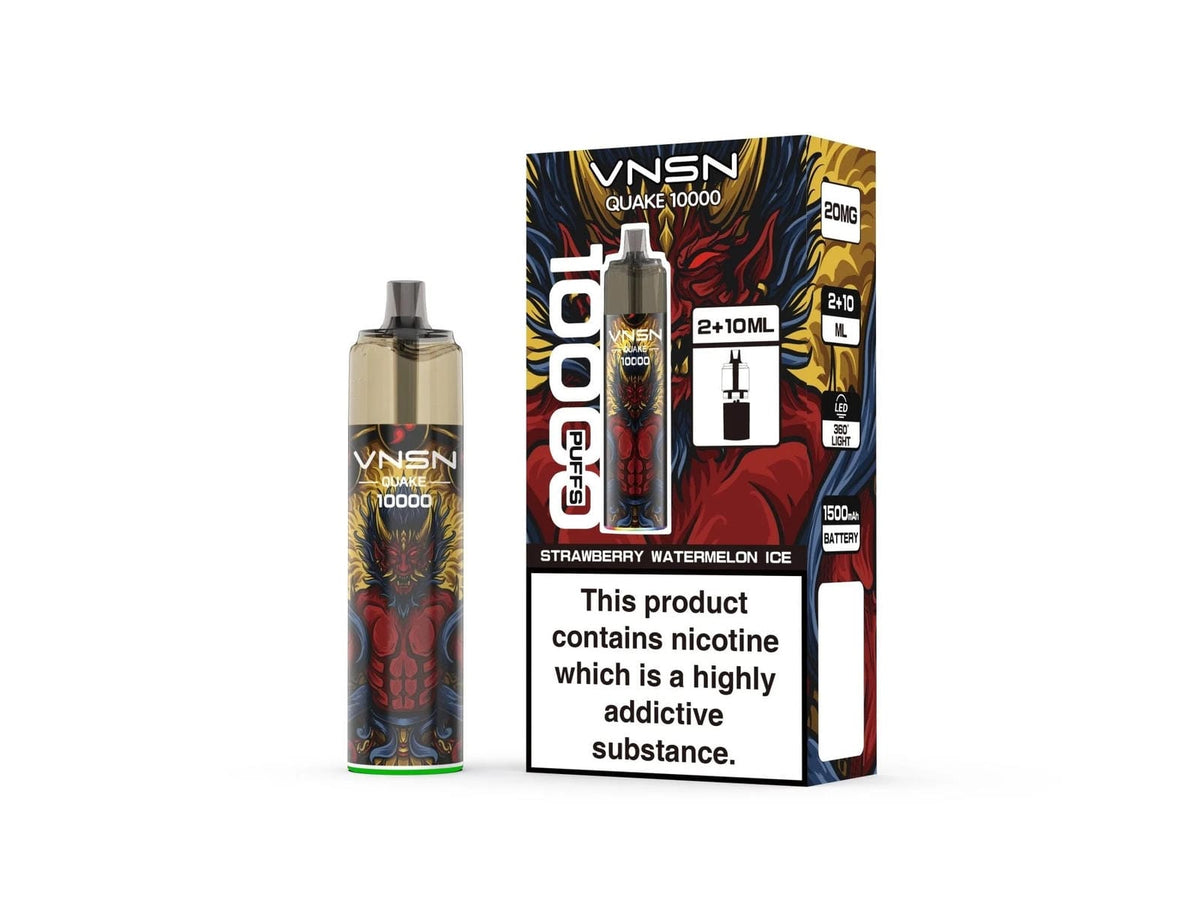 VNSN Quake 10000 Prefilled Refill Pod Vape Kit - Pack of 5