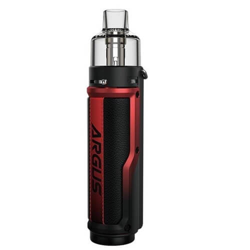 Voopoo Argus X Pod Kit, Lethchi Leather Red Color